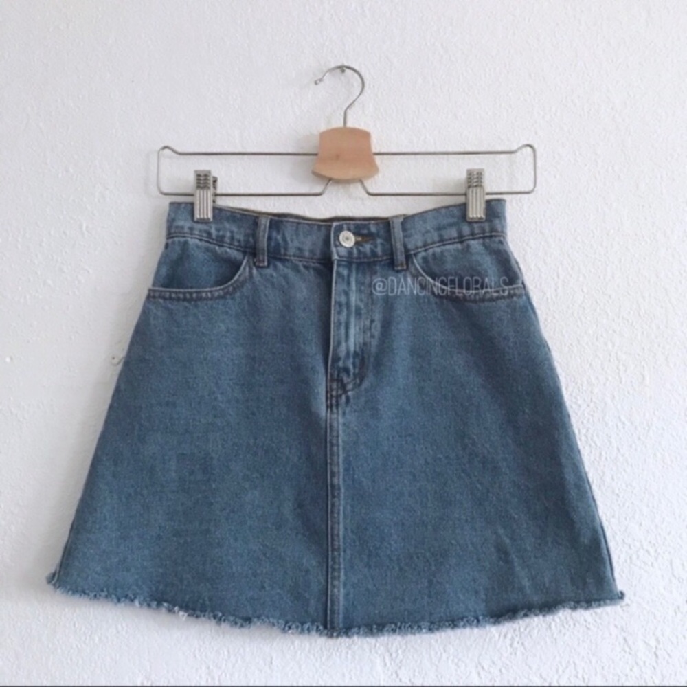 Brandy Melville Juliette denim skirt